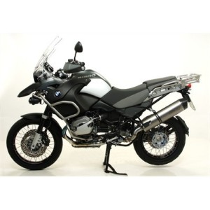 TERMINALE ARROW MAXI RACE-TECH BMW R 1200 GS ADVENTURE 2010-2012*, ALLUMINIO/CARBONIO, OMOLOGATO