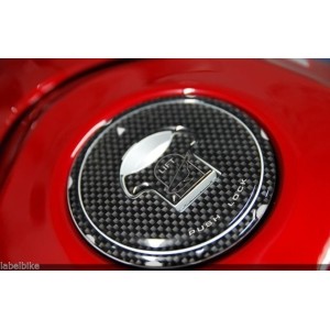 PROTECCIÓN DE TAPA DE TANQUE DE ETIQUETA 3D HONDA CARBON LOOK