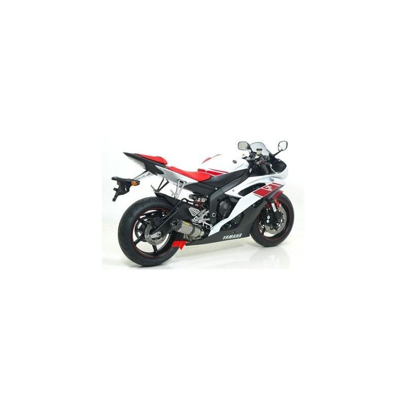 ARROW THUNDER FULL EXHAUST SYSTEM YAMAHA R6 2008-2011*, TITANIUM/CARBON, DEKAT