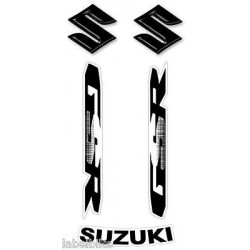 3D STICKERS SCHRIFTLICHE LOGOS SUZUKI GSR 600