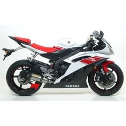 ARROW THUNDER FULL EXHAUST SYSTEM YAMAHA R6 2008-2011*, TITANIUM/CARBON, DEKAT