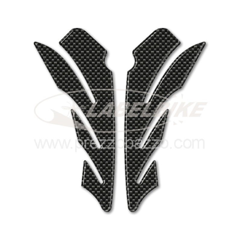 SEITENSCHUTZ DER 3D-AUFKLEBER TANKMOTORRAD UNIVERSAL CARBON CM 16 X 6.3