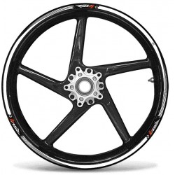 KIT KLEBKANTEN FÜR RADFELGEN APRILIA RSV4 17 "WEISS