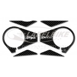 PEGATINAS 3D PROTECTORES PLACA MANILLAR KAWASAKI ZX-10R 2006-2010