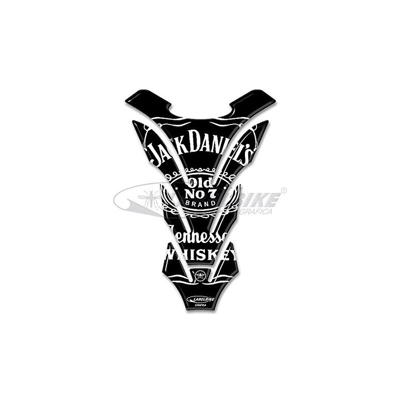 PEGATINA 3D DE PROTECCIÓN DE TANQUE DE MOTOCICLETA DE JACK DANIEL