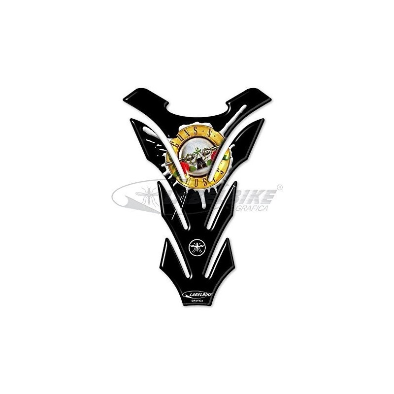 3D STICKER MOTOGUN 'SN ROSES TANK PROTECTION