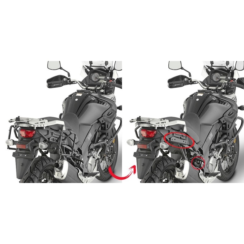 GIVI QUICK COUPLING FRAME FOR MONOKEY CASES SUZUKI V-STROM 650 2017-2020
