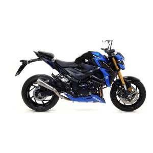 TERMINALE ARROW PRO-RACE SUZUKI GSX-S 750 2017-2020, ACCIAIO, OMOLOGATO