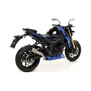TERMINALE ARROW PRO-RACE SUZUKI GSX-S 750 2017-2020, ACCIAIO, OMOLOGATO