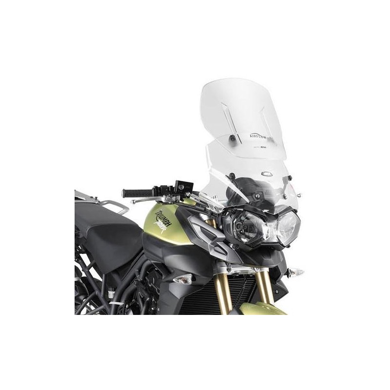 GIVI SLIDING WINDSHIELD TRIUMPH TIGER 800 XR 2015-2017, TRANSPARENT
