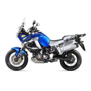 TERMINALE MIVV SPEED EDGE YAMAHA XT 1200 ZE SUPER TENERE 2014-2020, OMOLOGATO ACCIAIO/CARBONIO