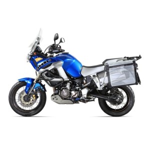 TERMINALE MIVV SPEED EDGE YAMAHA XT 1200 ZE SUPER TENERE 2014-2020, OMOLOGATO ACCIAIO/CARBONIO