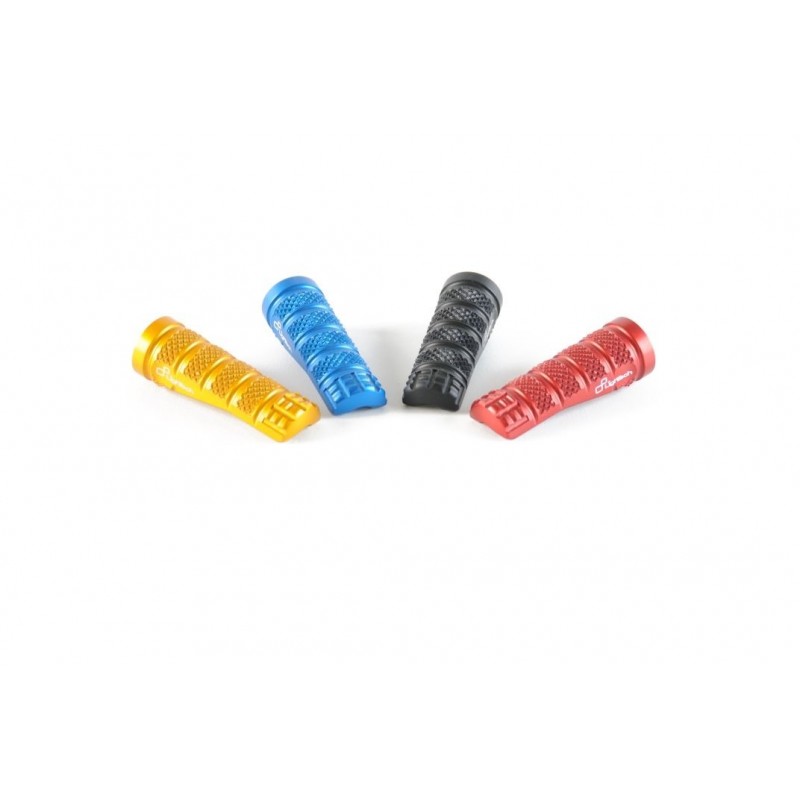 PAIR OF LIGHTECH PASSENGER FOOTRESTS FOR ORIGINAL HONDA HORNET 600 2007-2013 FOOTRESTS