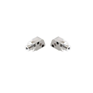 PAIR OF LIGHTECH PASSENGER FOOTRESTS FOR ORIGINAL KAWASAKI Z 750 2004-2012 FOOTRESTS