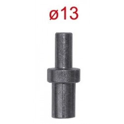 PERNO PER CAVALLETTO ANTERIORE SOTTOCANOTTO FS-11 PER MOTO CON FORO DIAM. 13 MM