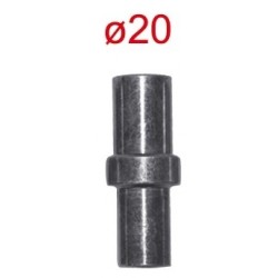 PERNO PER CAVALLETTO ANTERIORE SOTTOCANOTTO FS-11 PER MOTO CON FORO DIAM. 20 MM