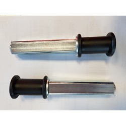 PAIR OF SINGLE ROLLER SUPPORTS FOR REAR STAND RS 17