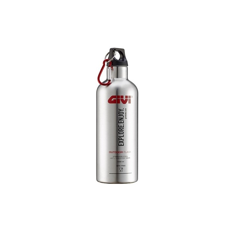 THERMAL BOTTLE GIVI IN STAINLESS STEEL 500 ML