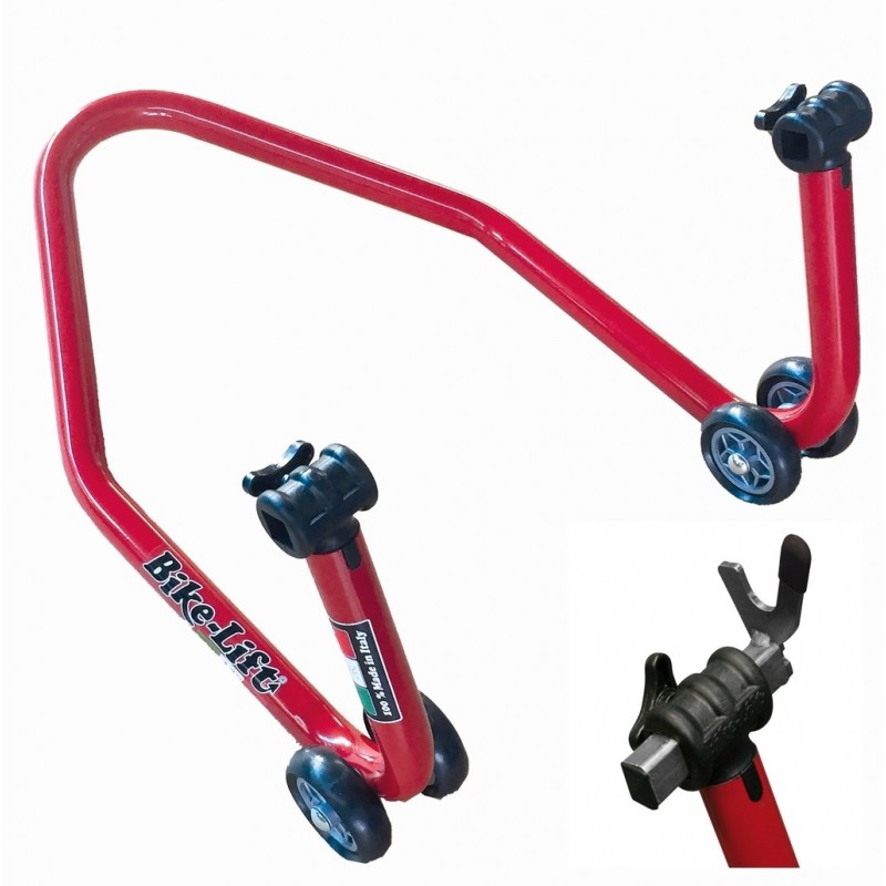 SOPORTE TRASERO PARA MOTOCICLETA CON SOPORTES DE HORQUILLA