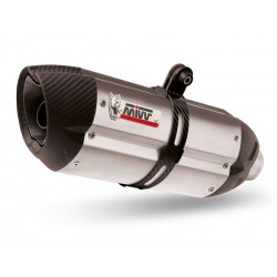 EXHAUST MIVV SUONO PER HONDA NC 750 S/X 2016-2019, APPROVED STEEL/CARBON