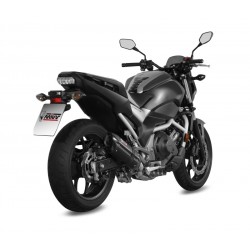 TERMINALE MIVV SUONO HONDA NC 750 S/X 2016-2019, OMOLOGATO BLACK/CARBONIO