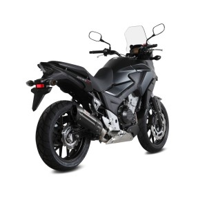EXHAUST MIVV SUONO HONDA CB 500 X 2016-2018, APPROVED BLACK/CARBON