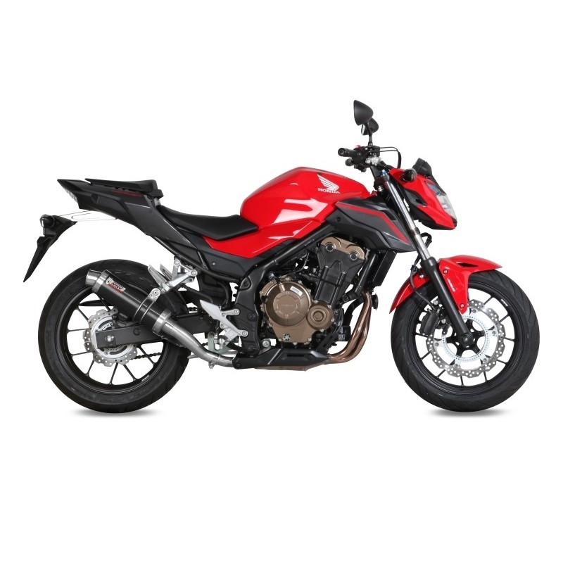 EXHAUST MIVV GP HONDA CB 500 F 2016-2018, APPROVED BLACK