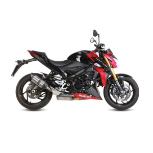 TERMINALE MIVV SUONO SUZUKI GSX-S 1000 2015-2020, OMOLOGATO ACCIAIO/CARBONIO