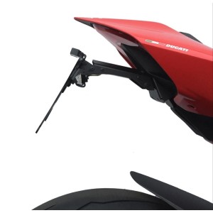LICENSE PLATE SUPPORT DUCATI PANIGALE V4 2018-2019, WITH ADJUSTABLE INCLINATION