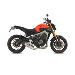 IMPIANTO DI SCARICO COMPLETO MIVV OVALE PER YAMAHA MT-09 2013-2020, DEKAT TITANIO/CARBONIO