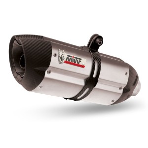 IMPIANTO DI SCARICO COMPLETO MIVV SUONO YAMAHA MT-09 2013-2020, DEKAT ACCIAIO/CARBONIO