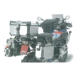 PAR DE ESTUCHES LATERALES MONOKEY GIVI TREKKER OUTBACK, 37 LITROS, CON ESTRUCTURA DE ALUMINIO