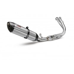 COMPLETE EXHAUST SYSTEM MIVV SUONO KAWASAKI ER-6N/F 2012-2016, DEKAT STEEL/CARBON