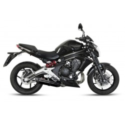 IMPIANTO DI SCARICO COMPLETO MIVV SUONO KAWASAKI ER-6N/F 2012-2016, DEKAT BLACK/CARBONIO