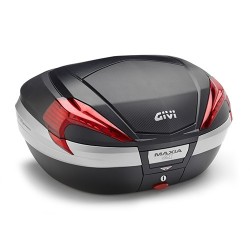 GIVI MONOKEY CASE, 56 LITERS, BLACK WITH BLACK COVER