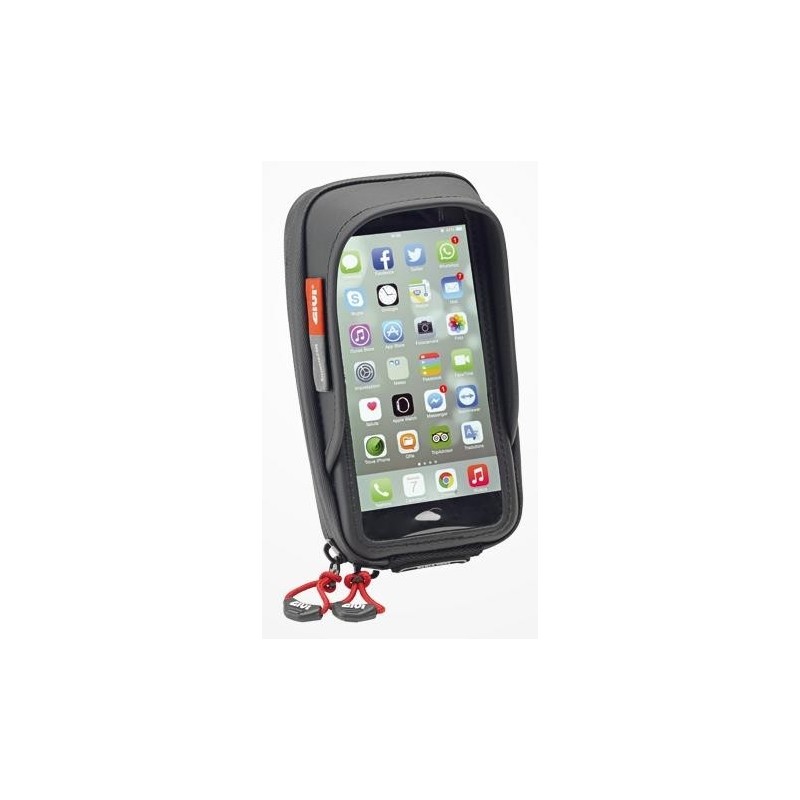 GIVI SMARTPHONE SUPPORT WITH HANDLEBAR CLAMP (81X160 MM)