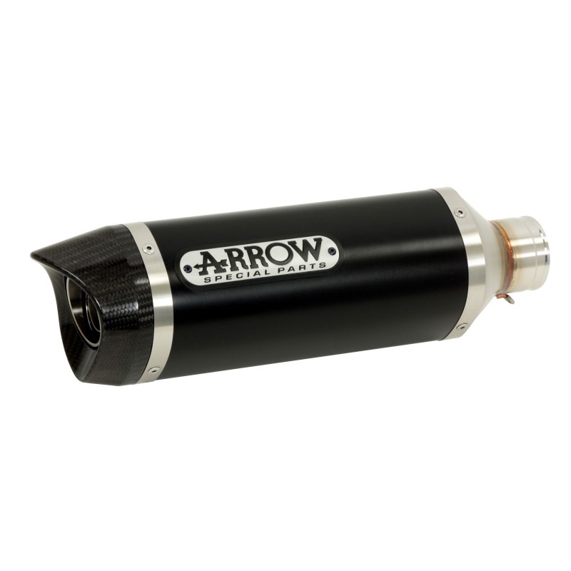 IMPIANTO DI SCARICO COMPLETO ARROW THUNDER SUZUKI GSX-R 600 2008-2010, ALLUMINIO DARK/CARBONIO, DEKAT