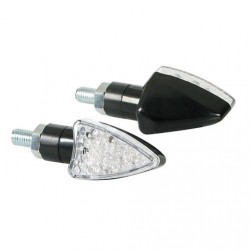 PAIR OF APPROVED ARROW DIRECTION INDICATORS, BLACK