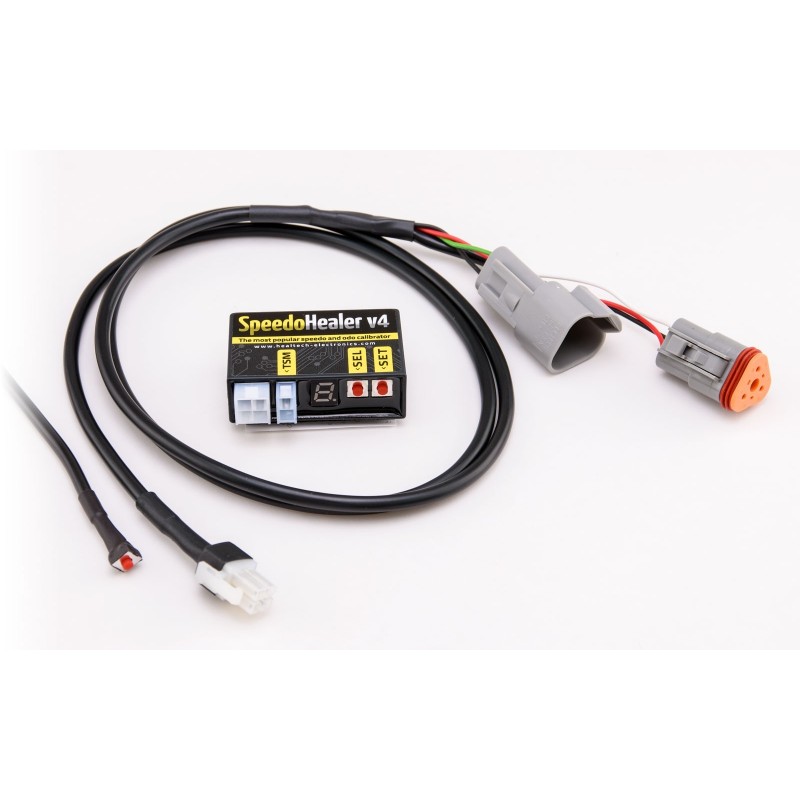 UNIDAD DE CONTROL HEALTECH SPEEDO HEALER HONDA CBR 600 F 1995-2006, CBR 600 F SPORT 2001-2002, CON CABLEADO