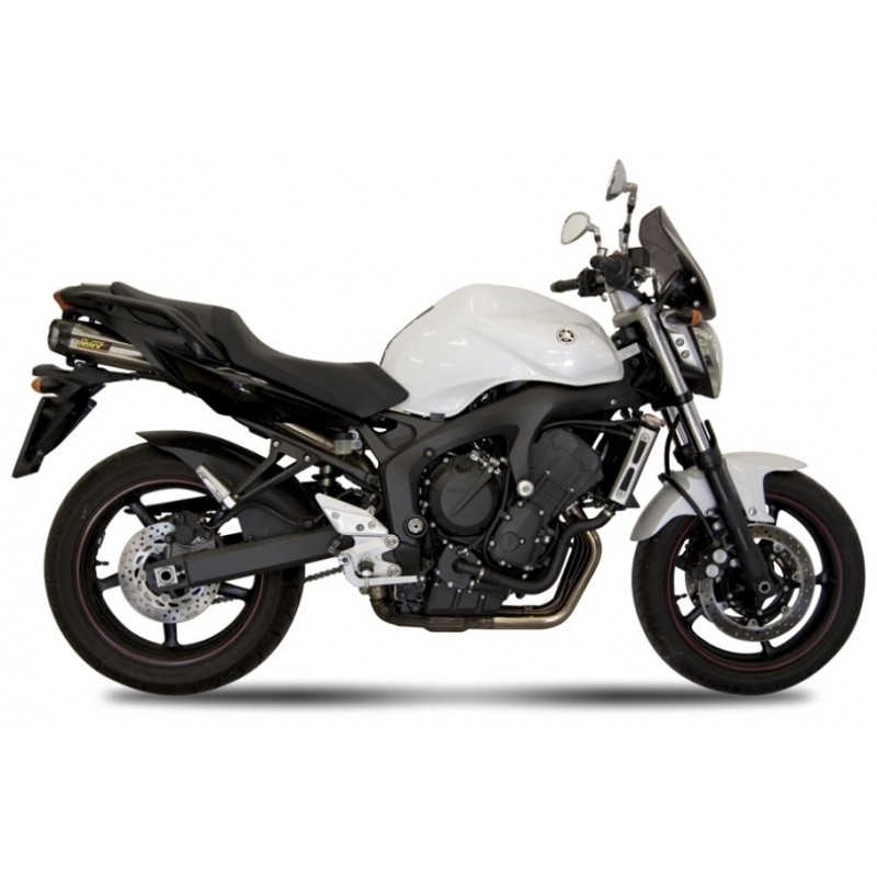 COPPIA TERMINALI MIVV SUONO YAMAHA FZ6/FAZER, FZ6 S2/FAZER S2, OMOLOGATI ACCIAIO/CARBONIO