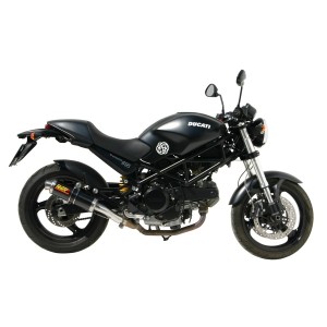 COPPIA TERMINALI MIVV GP DUCATI MONSTER 695 2006-2007, DEKAT CARBONIO