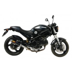 PAIR OF MIVV HEXAUST GP DUCATI MONSTER 695 2006-2007, DEKAT CARBON