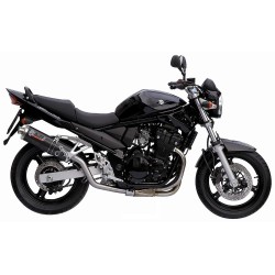 EXHAUST MIVV OVAL SUZUKI BANDIT 650/S 2005-2006, APPROVED CARBON HIGH PASS