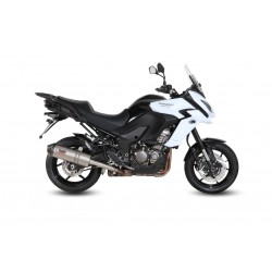 TERMINALE MIVV OVALE KAWASAKI VERSYS 1000 2015-2018, OMOLOGATO TITANIO/CARBONIO