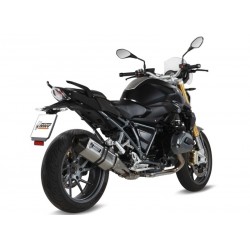 EXHAUST MIVV SPEED EDGE BMW R 1200 R 2015-2019, R 1200 RS 2015-2019, APPROVED STEEL/CARBON