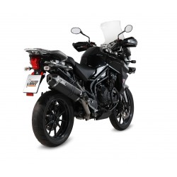 TERMINALE MIVV SPEED EDGE TRIUMPH TIGER EXPLORER 1200 2012-2015, DEKAT BLACK/CARBONIO