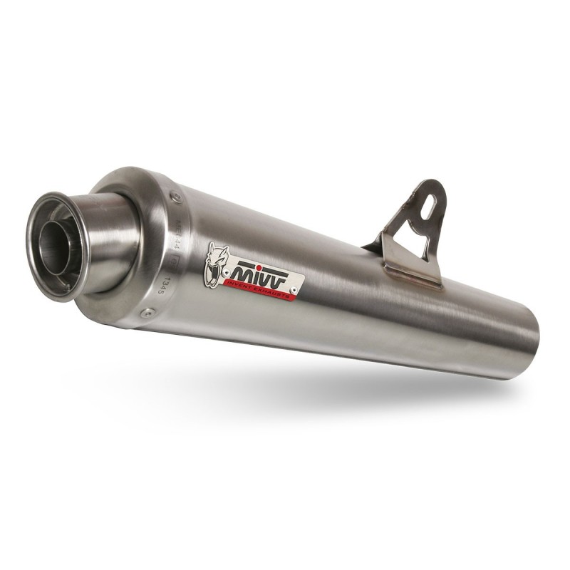 EXHAUST MIVV X-CONE KAWASAKI Z 750 2004-2006, 750 S 2005-2006, APPROVED STEEL