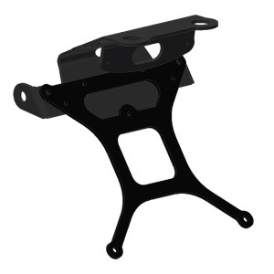 PORTATARGA DUCATI 749 PER FANALE POSTERIORE A LED