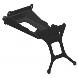 PORTAMATRÍCULA BMW F 800 R 2009-2014, CON INCLINACIÓN AJUSTABLE
