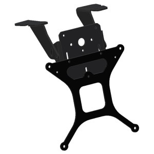 KENNZEICHENHALTER SUZUKI GSX-R 1000 2007-2008, MIT EINSTELLBARER NEIGUNG
